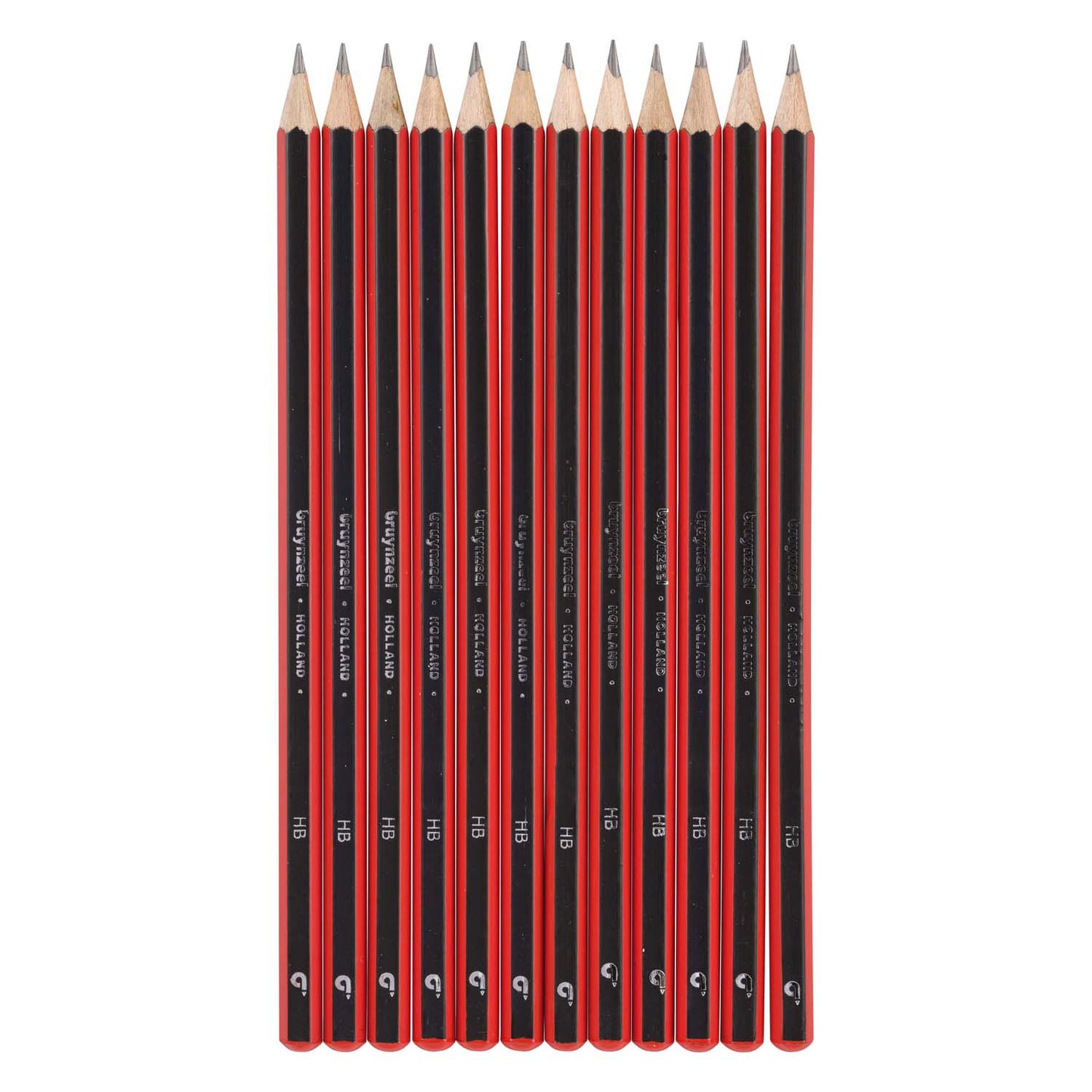 Bruynzeel Hb Graphite Pencil Black Red