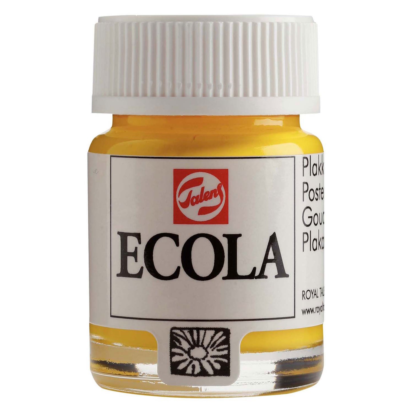 Bruynzeel Ecola Plakkaat Botella de pintura 16ml Amarillo 200