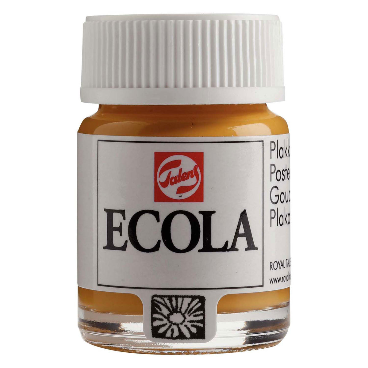 Bruynzeel Ecola Plain paint bottle 16ml yellow ocher 227