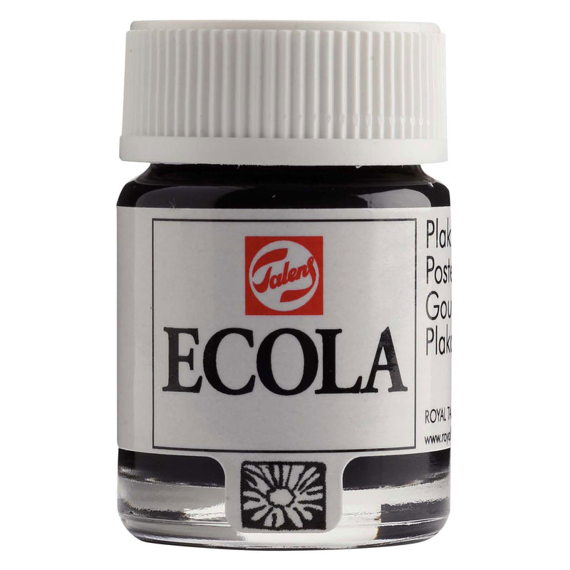Bottiglia di vernice semplice ecola di Bruynzeel 16 ml nero 700
