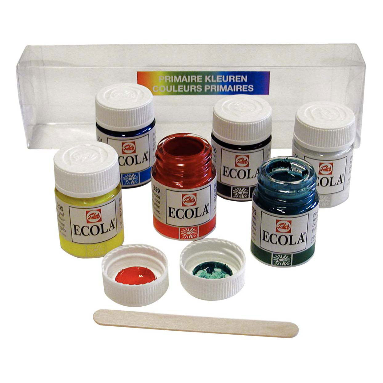 Bruynzeel Ecola Plakkaat Set di vernice Primaria Colori, 6x16ml