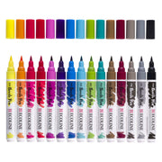 Bruynzeel ecoline brush pen set, 15 kleuren - afbeelding 3