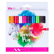 Ecoline brush pen set helder | 10 colours - afbeelding 2