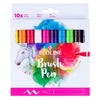 Ecoline brush pen set helder | 10 colours