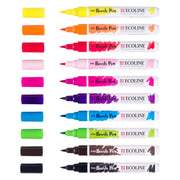 Ecoline brush pen set helder | 10 colours - afbeelding 3