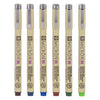 Sakura Pigma Micron 05 Pouch con 6 colores de tierra
