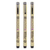 Sakura pigma micron etui 3 fineliners zwart 02-04-08