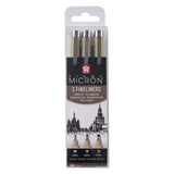 Sakura Pigma Micron Endui 3 Fineliners Black 08-10-12 largo - afbeelding 2