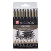 Sakura Pigma Micron Pouch 8 Fineliner Black
