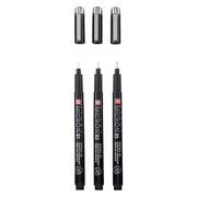 Sakura pigma micron black edition set en gratis etui, 3st - afbeelding 1