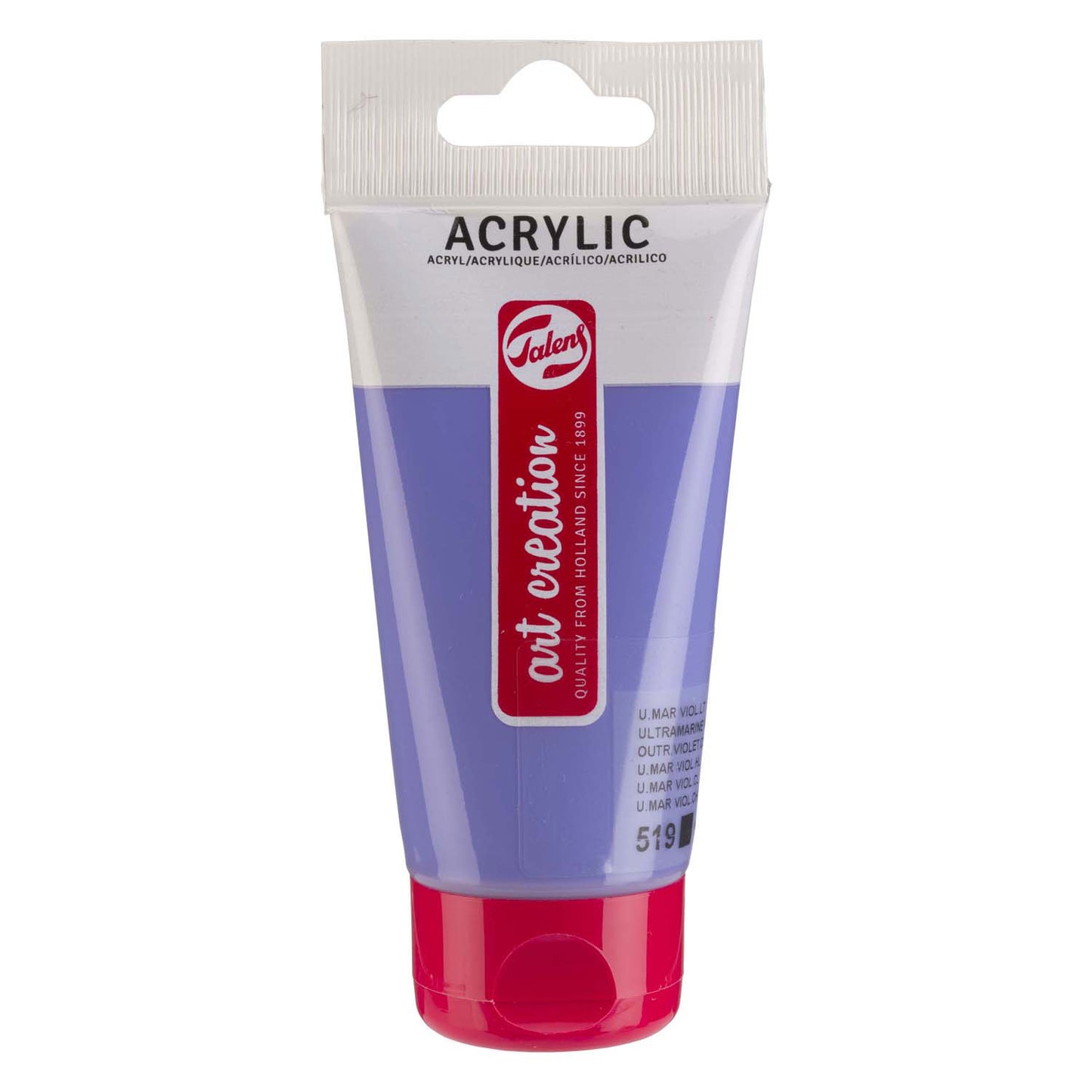 Creazione d'arte di Talens Acrilic Paint Tube 75ml Ultramarine Violetl