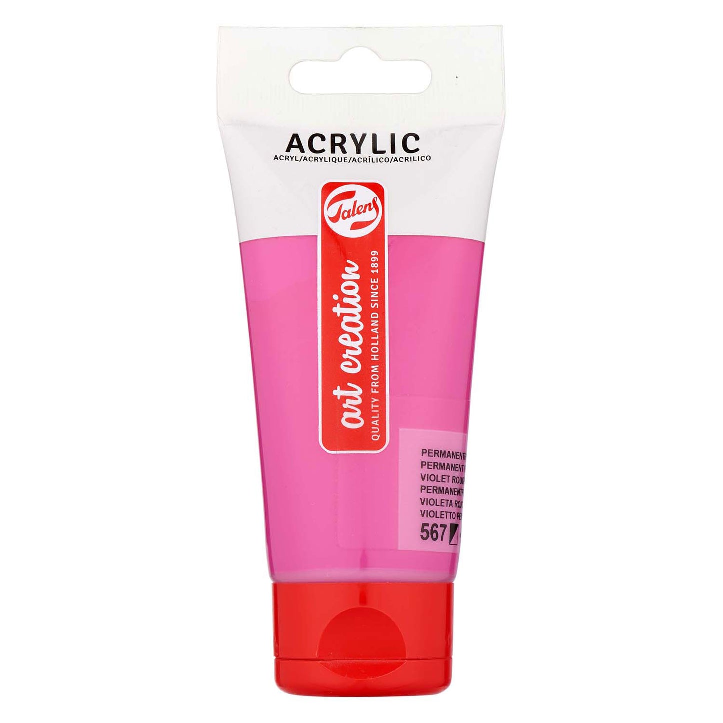 Talens Art Creation Tubo de pintura acrílica 75 ml Violeta roja permanente