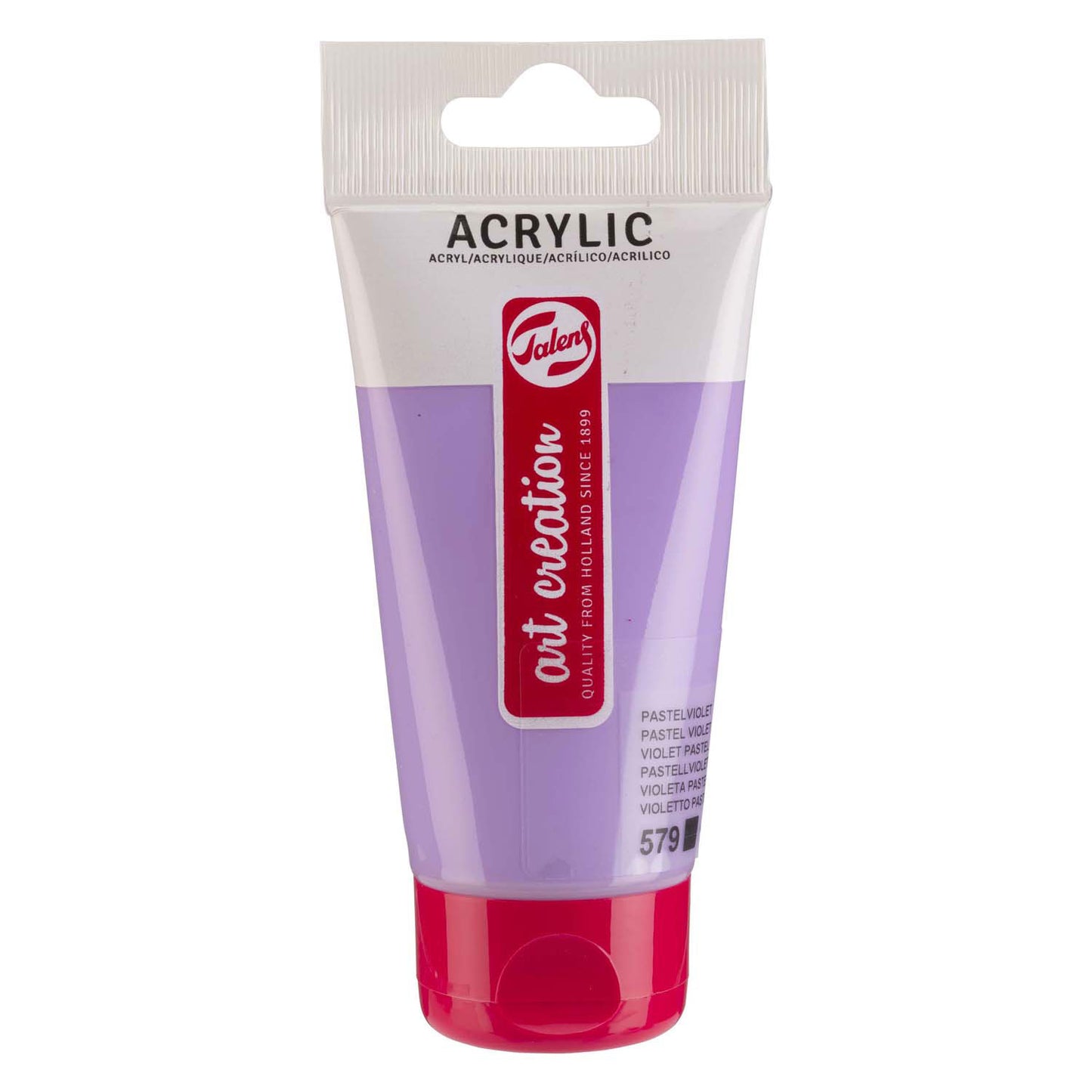 Creazione artistica Talens tubo di vernice acrilico 75 ml Pastel Violet 579