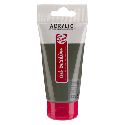 Creazione d'arte di Talens Acrilico tubo di vernice 75 ml di verde oliva 620