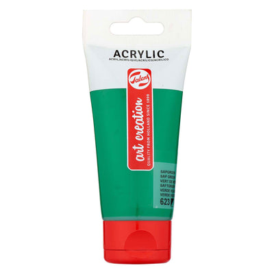 Creazione d'arte di Talens Acrilic Paint Tube 75ml Sapgroen 623