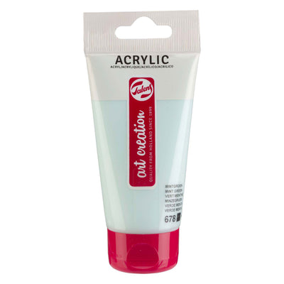 Creazione artistica di talenne tubo di vernice acrilico 75 ml Mintgroen 678
