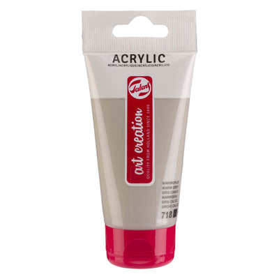 Creazione artistica Talens tubo di vernice acrilico 75 ml grigio caldo 718