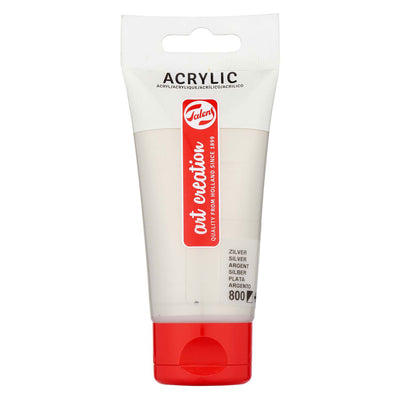 Creazione d'arte di Talens Acrilic Paint tubo 75ml Silver 800