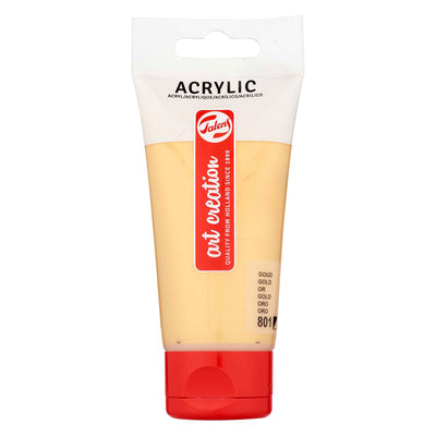 Creazione d'arte di Talens Acrilic Paint Tube 75ml Gold 801