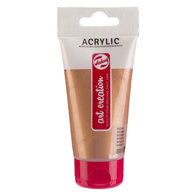 Creazione artistica Talens tubo di vernice acrilico 75 ml bronzo 811