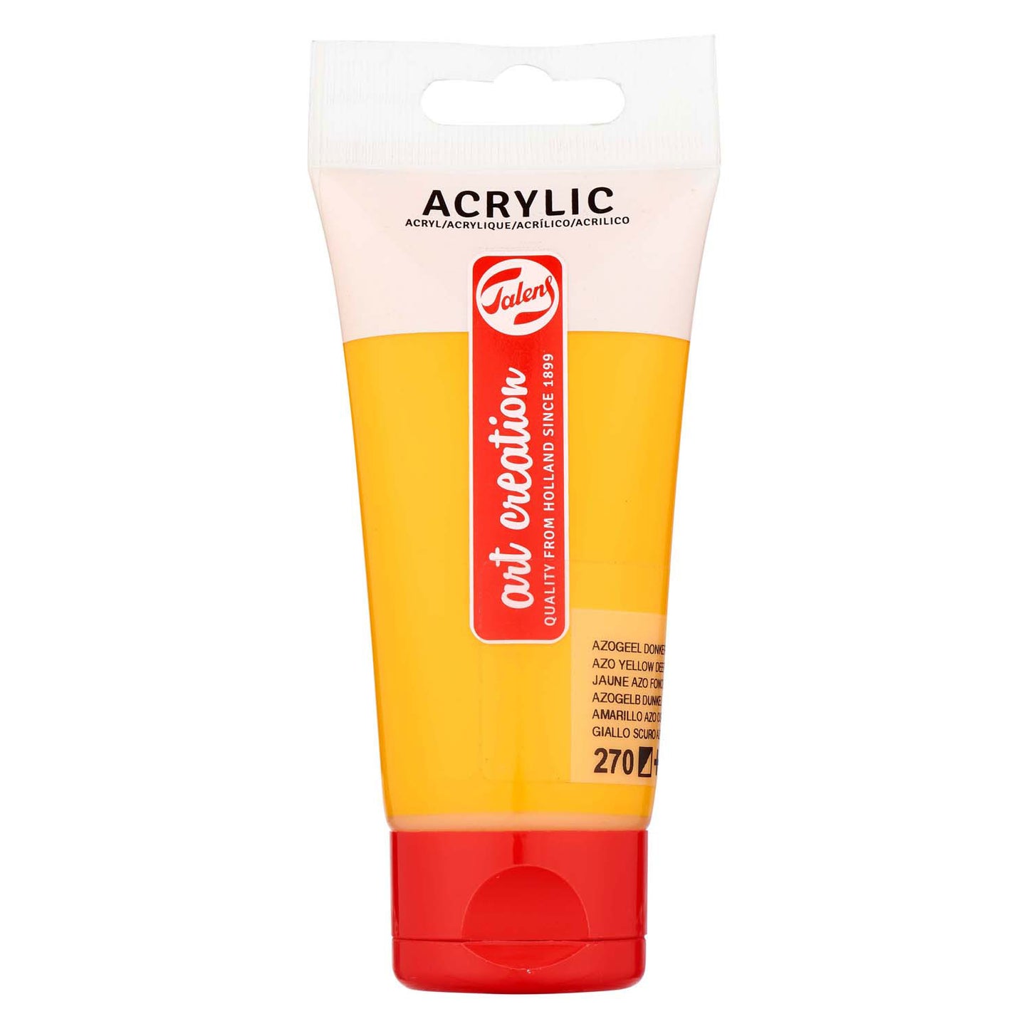 Creazione d'arte di Talens Acrilic Paint Tube 75ml Azogeel Dark 270