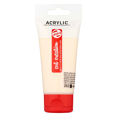 Creazione d'arte di Talens Acrilic Paint tube 75ml Naplesgeel Rd Light