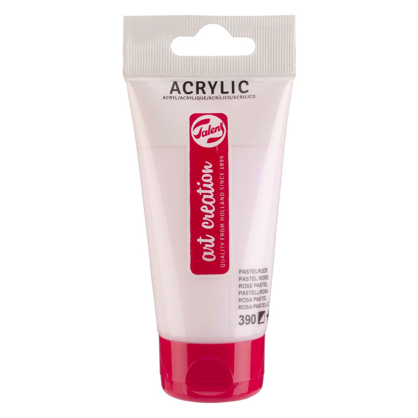 Talens Art Creation Tubo de pintura acrílica 75 ml de rosa pastel 390