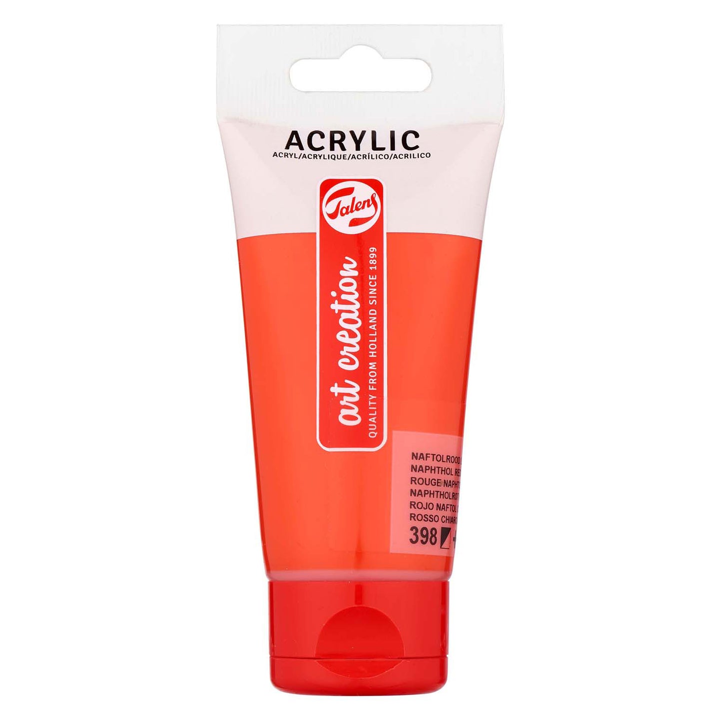 Talens Art Creation Tubo de pintura acrílica 75 ml de luz roja