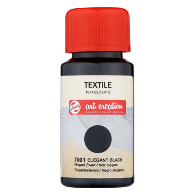 Talens Art Creation Textile Bottle 50ml Elegant Black 7001