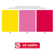 Talens art creation tie-dye set roze, 3x 85ml - afbeelding 2