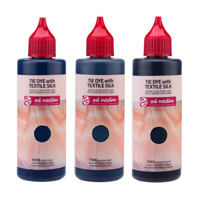Talens Art Creation Tie-Dye Set negro, 3x85 ml