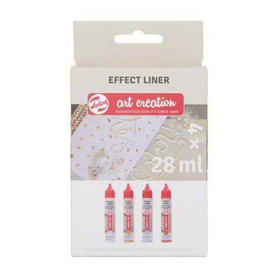 Talens Art Creation Effectliner Set 4x28ml Standard Pearl