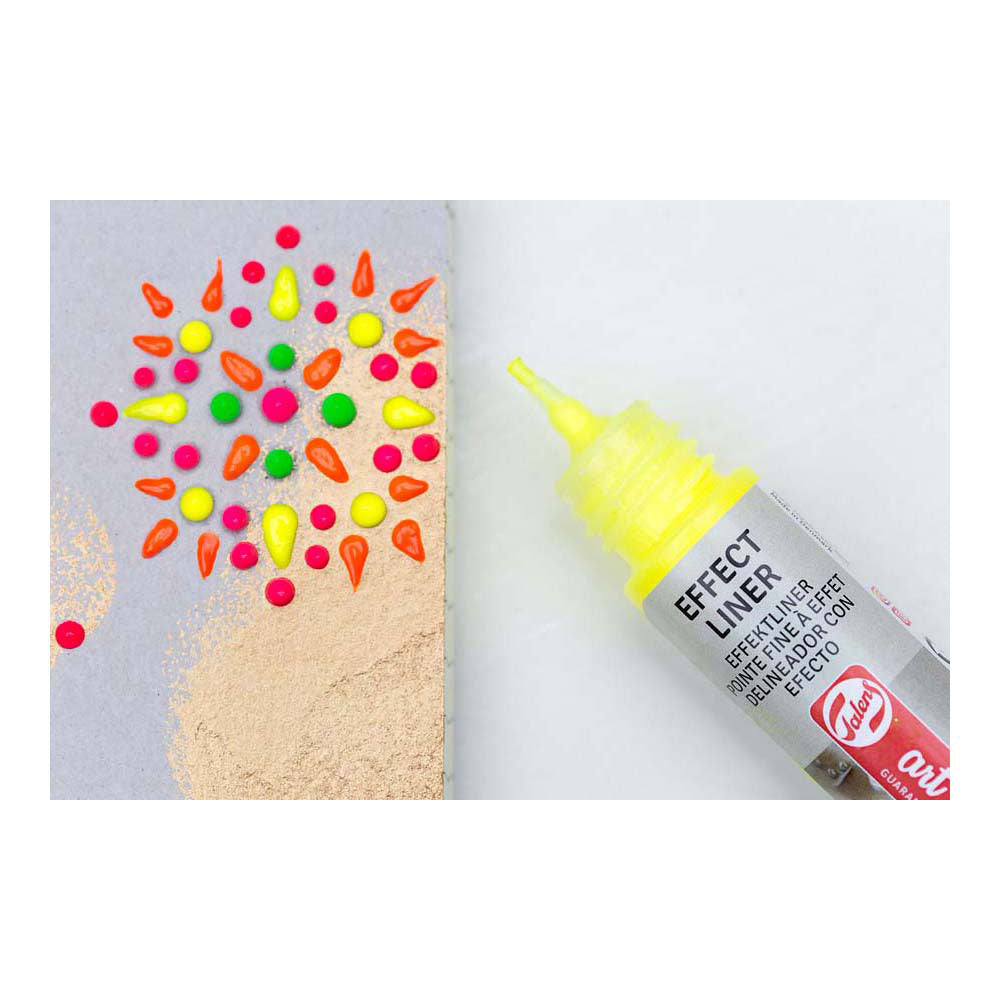 Talens art creazione effectliner set 4x28ml neon