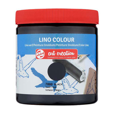 Talens Art Creation Lino Paint Pot 250ml Black 7000