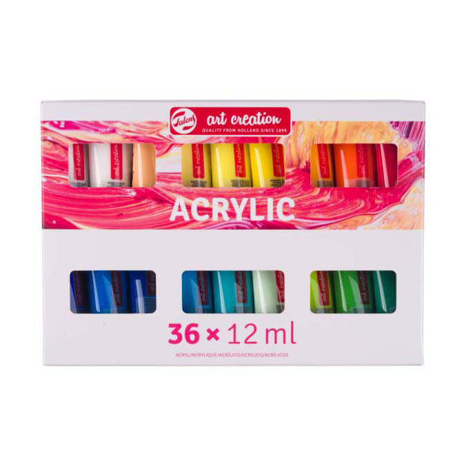 Talens Art Creation Set de pintura acrílica, 36x12ml