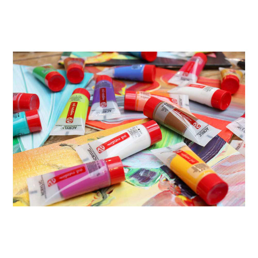 Creazione artistica di talens Art Acrilic Vernice Dispenser Box Primary 100x12ml