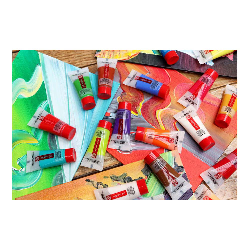 Creazione artistica di talens Art Acrilic Vernice Dispenser Box Primary 100x12ml