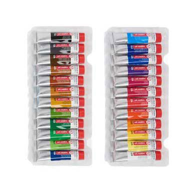 Creazione artistica talens set di vernici per acqua 24 x12ml
