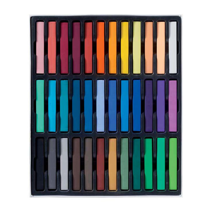 Talens creación artística pastel suave set 36
