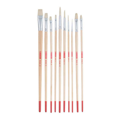 Talens Creation Oil Oil Pensus Acrilic Set V 10 - Capelli di maiale