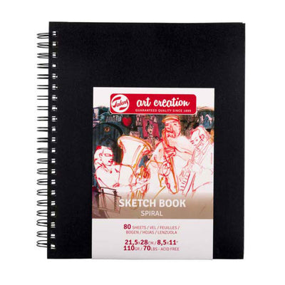 Talens Art Creation Sketchbook Spiral 21.5x28cm 110G 80V