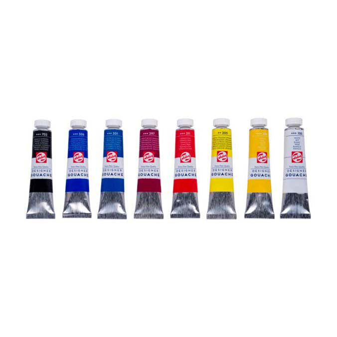 Talens Gouache Mixtet extra fine, tubi 8x20ml