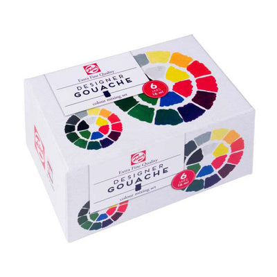 Set primario Extra Nice Talens Gouache, fiale 6x16ml