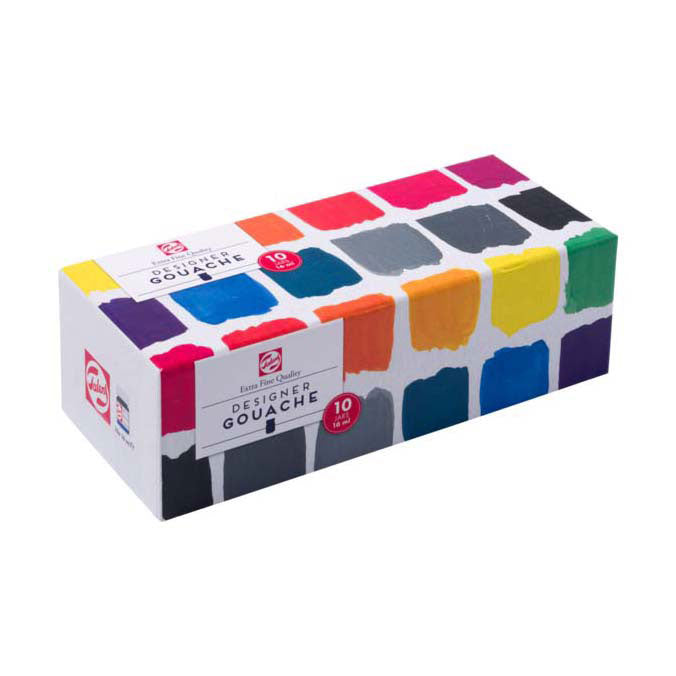 Talens Gouache Extra Nice Set, Vials 10x16ml