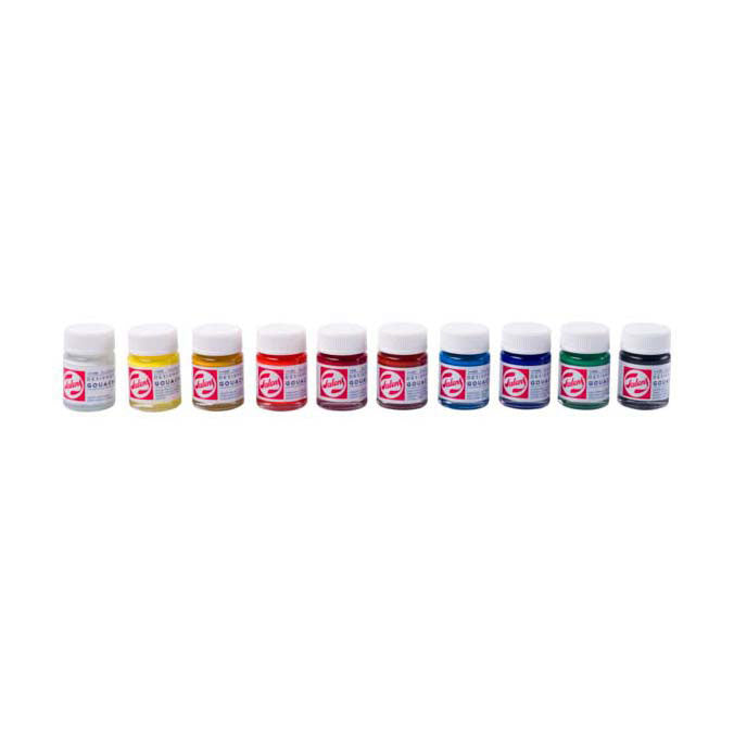 Talens Gouache Extra Nice Set, Vials 10x16ml
