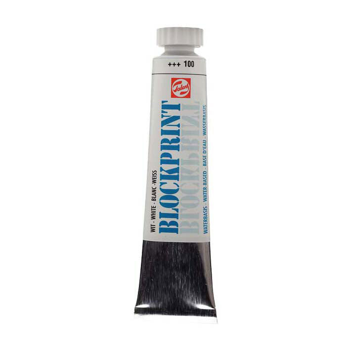 Talens Blockprint tube 20 ml bianco 100
