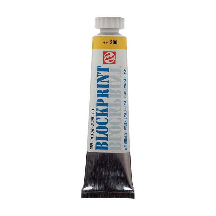 Talens Blockprint tube 20 ml giallo 200