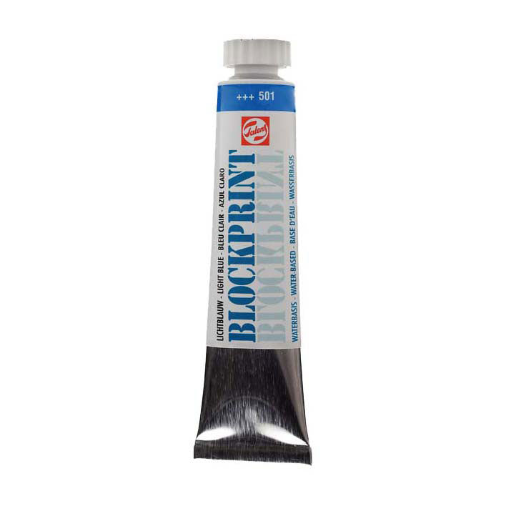 Talens blockprint tube 20ml light blue 501