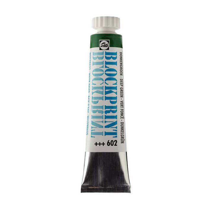 Talens Blockprint tube 20 ml scuro verde 602