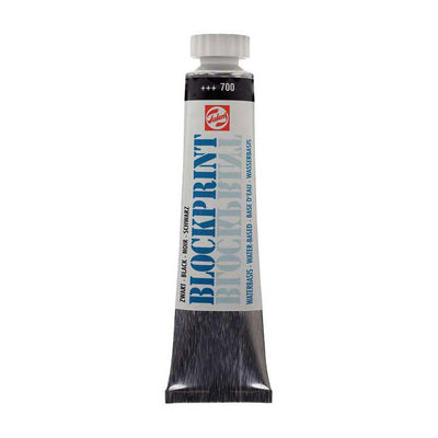 Talens Blockprint tube 20ml nero 700